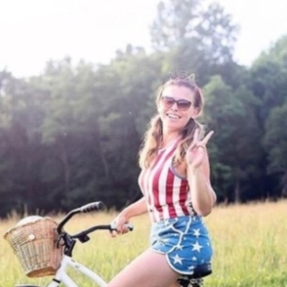 NWOT! Junk Food Patriotic 4th Of July Romper
